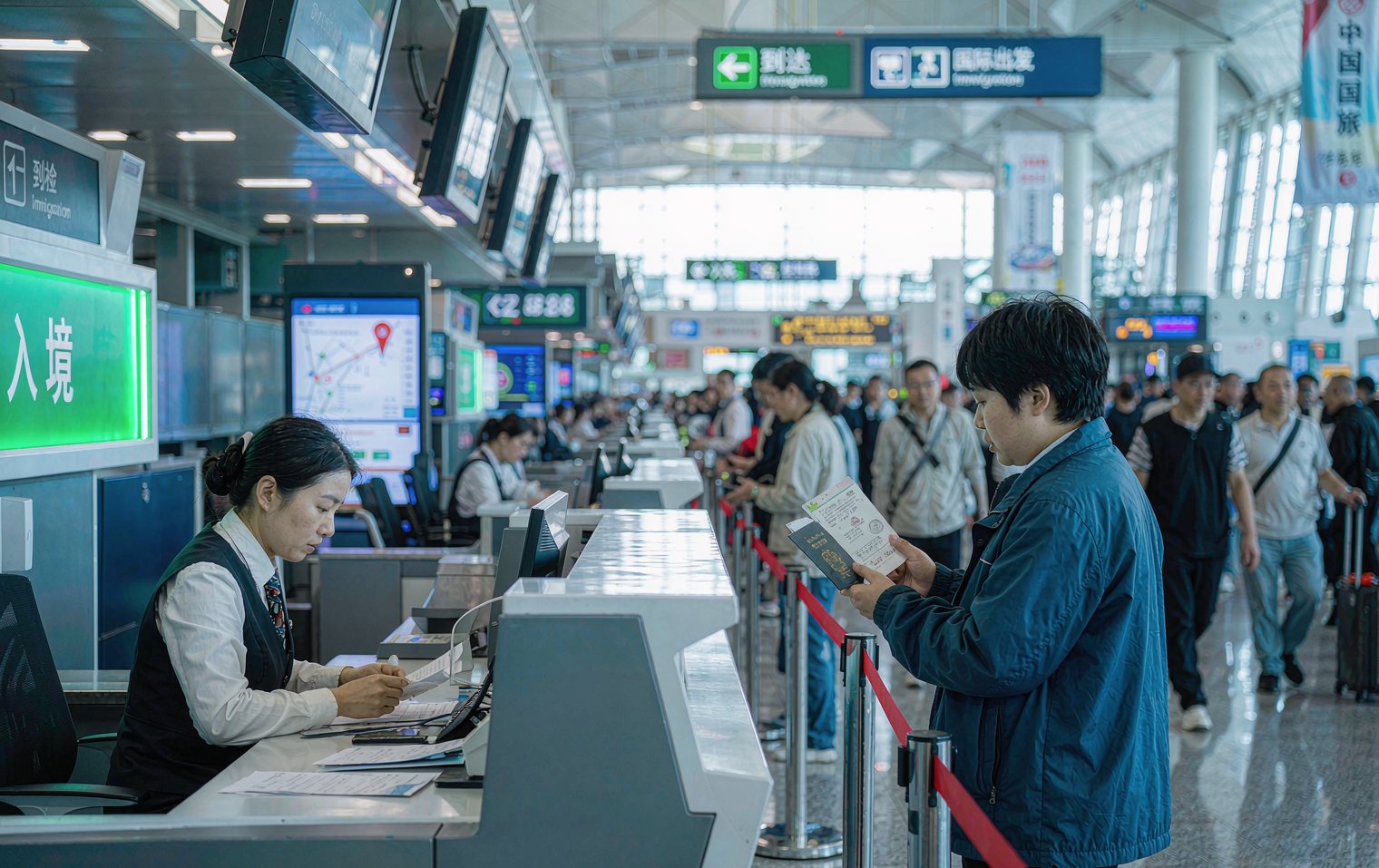 How is the China visa-free 30 days actually counted?